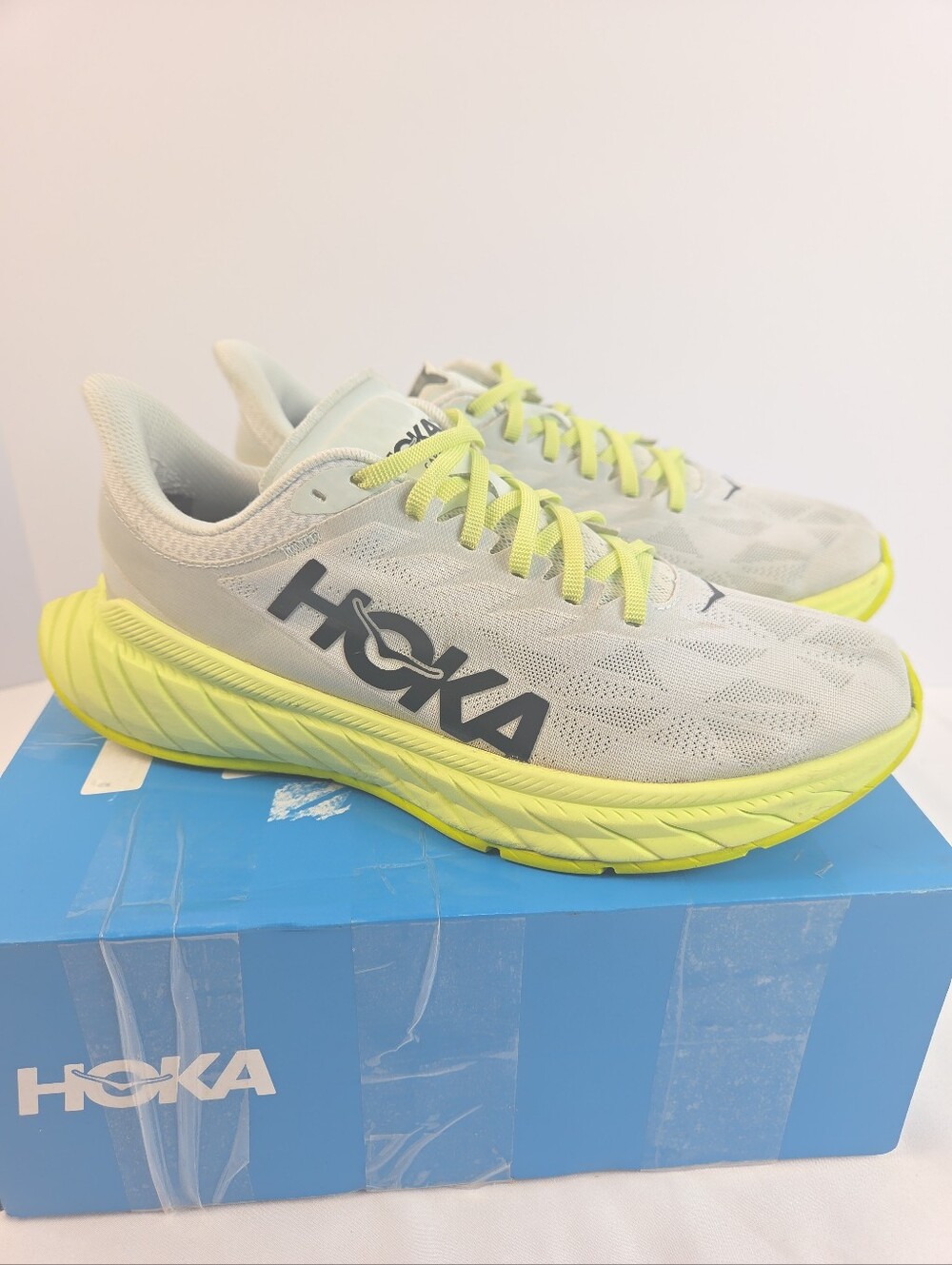 Hoka One One Carbon X 2 Neon Yellow/Gray